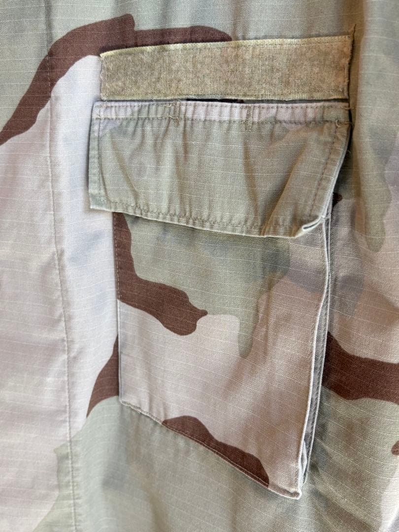 米軍実物 1997年 3Cデザートカモ BDU L-L RAID MOD SOF