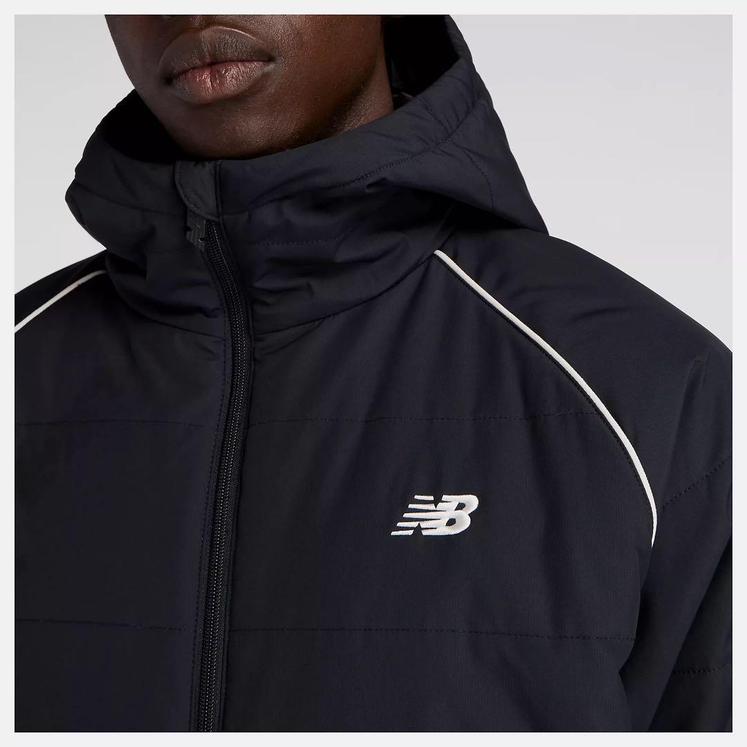 New Balance Padded Short Jacket ブラック XL