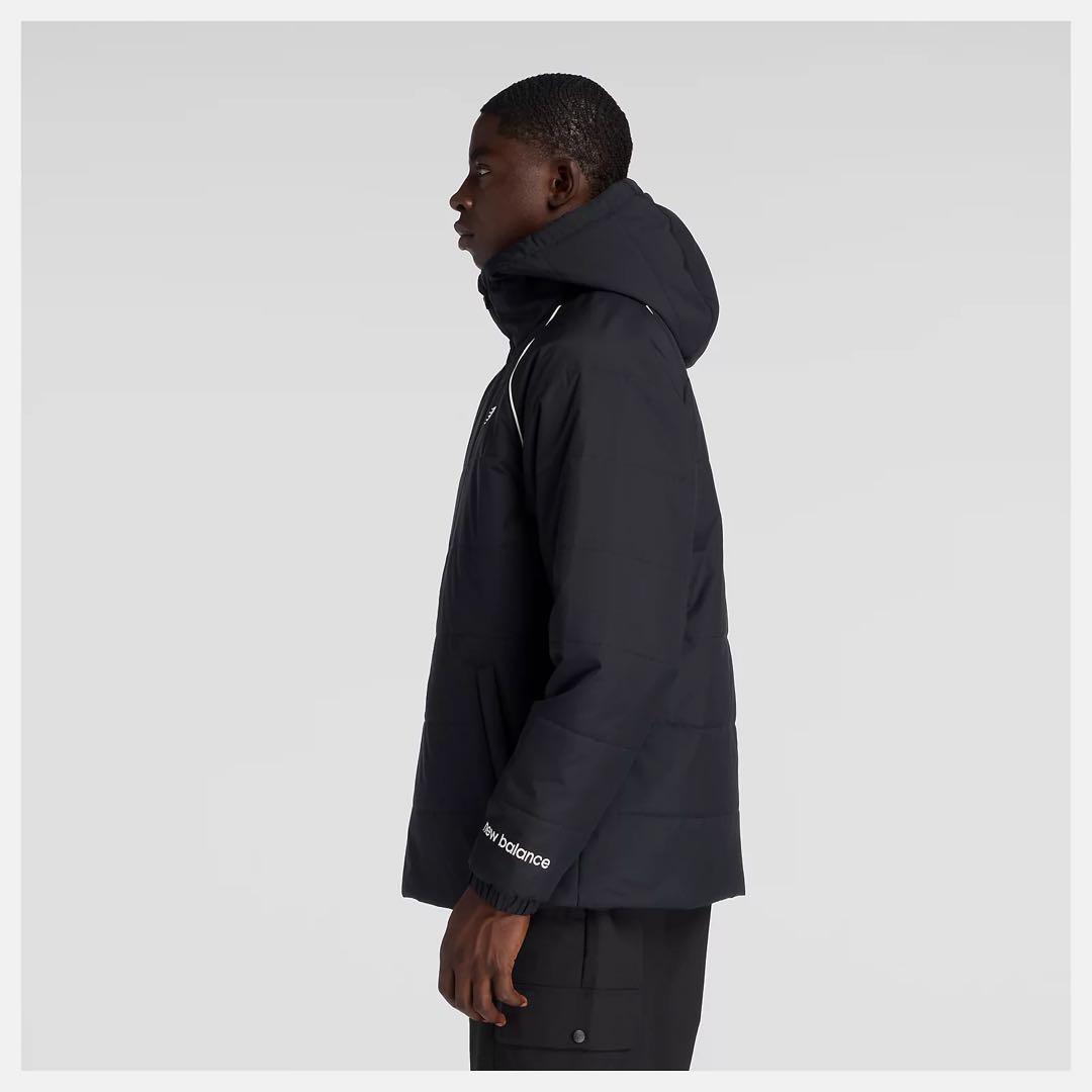 New Balance Padded Short Jacket ブラック XL