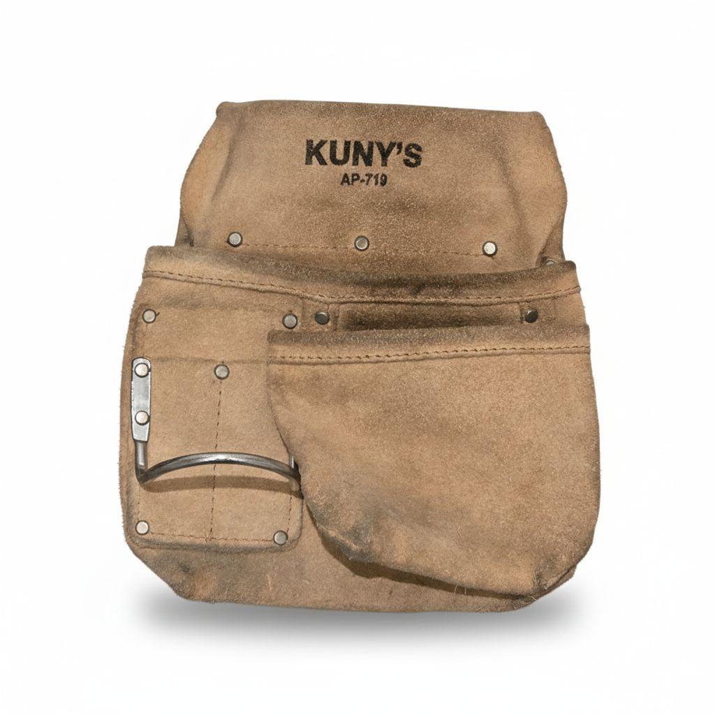 KUNY'S 　 スエード　腰袋　ペンドラ差し　2点セット