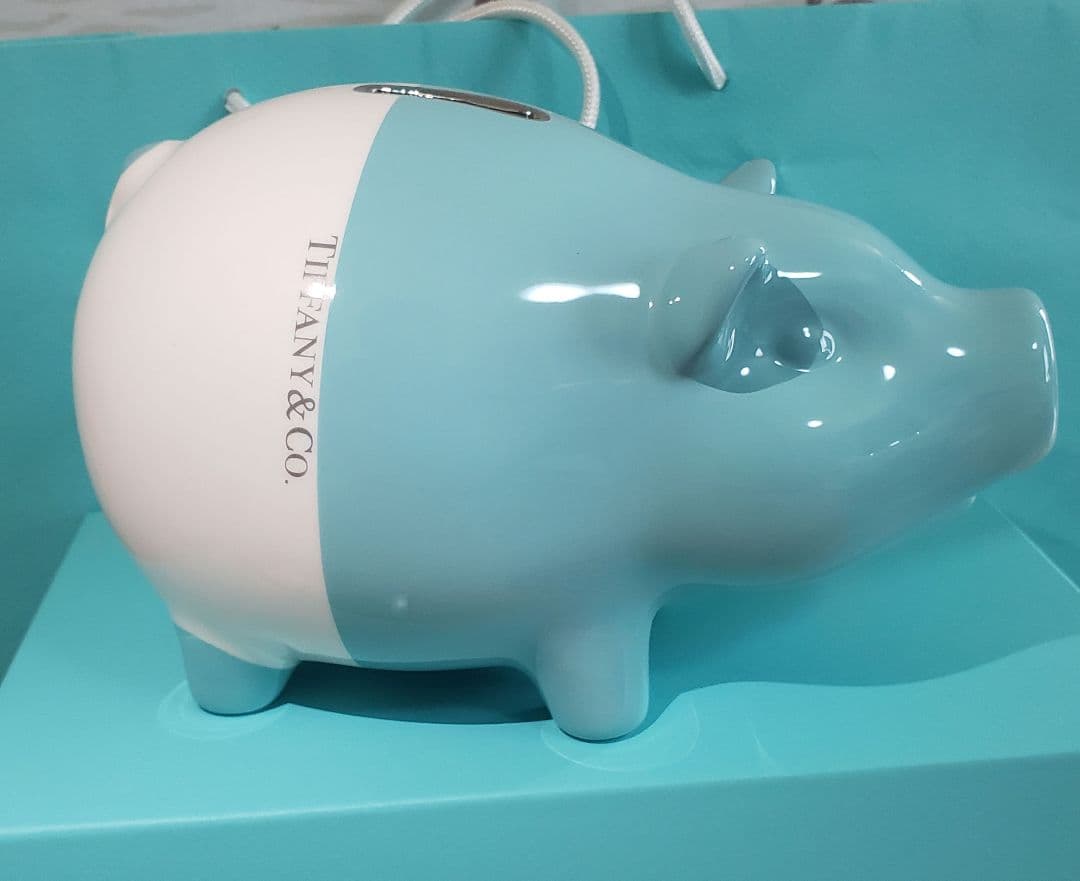 ティファニー Tiffany ピギーバンク piggy bank 豚さん貯金箱
