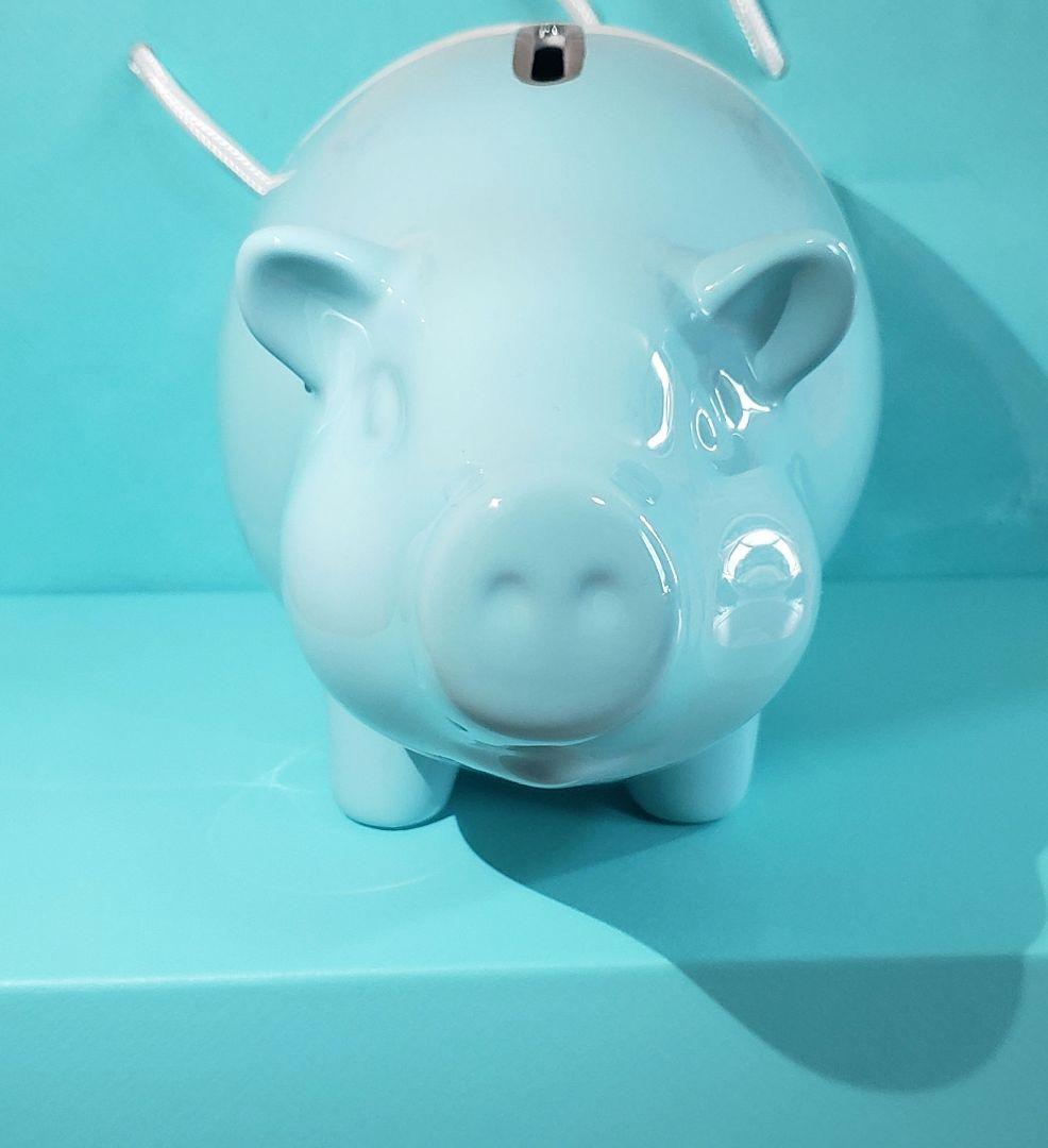 ティファニー Tiffany ピギーバンク piggy bank 豚さん貯金箱