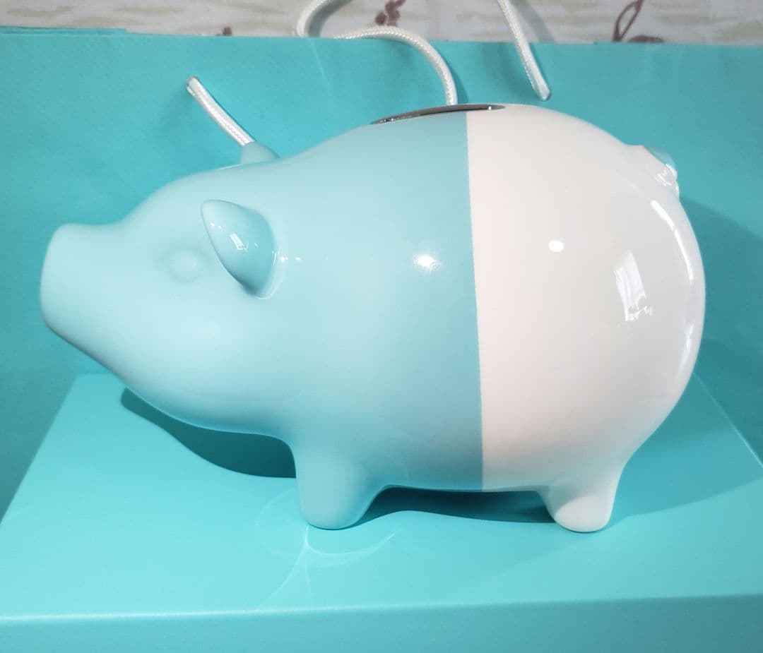 ティファニー Tiffany ピギーバンク piggy bank 豚さん貯金箱