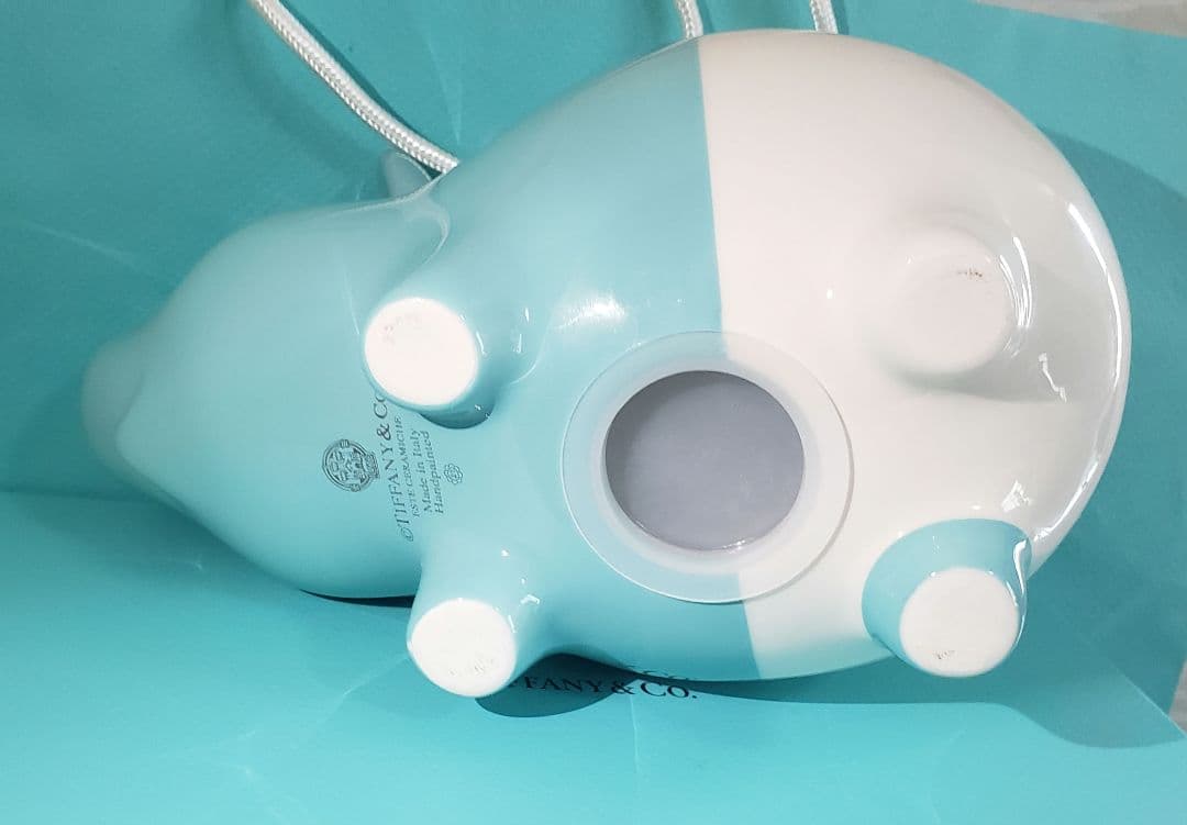 ティファニー Tiffany ピギーバンク piggy bank 豚さん貯金箱