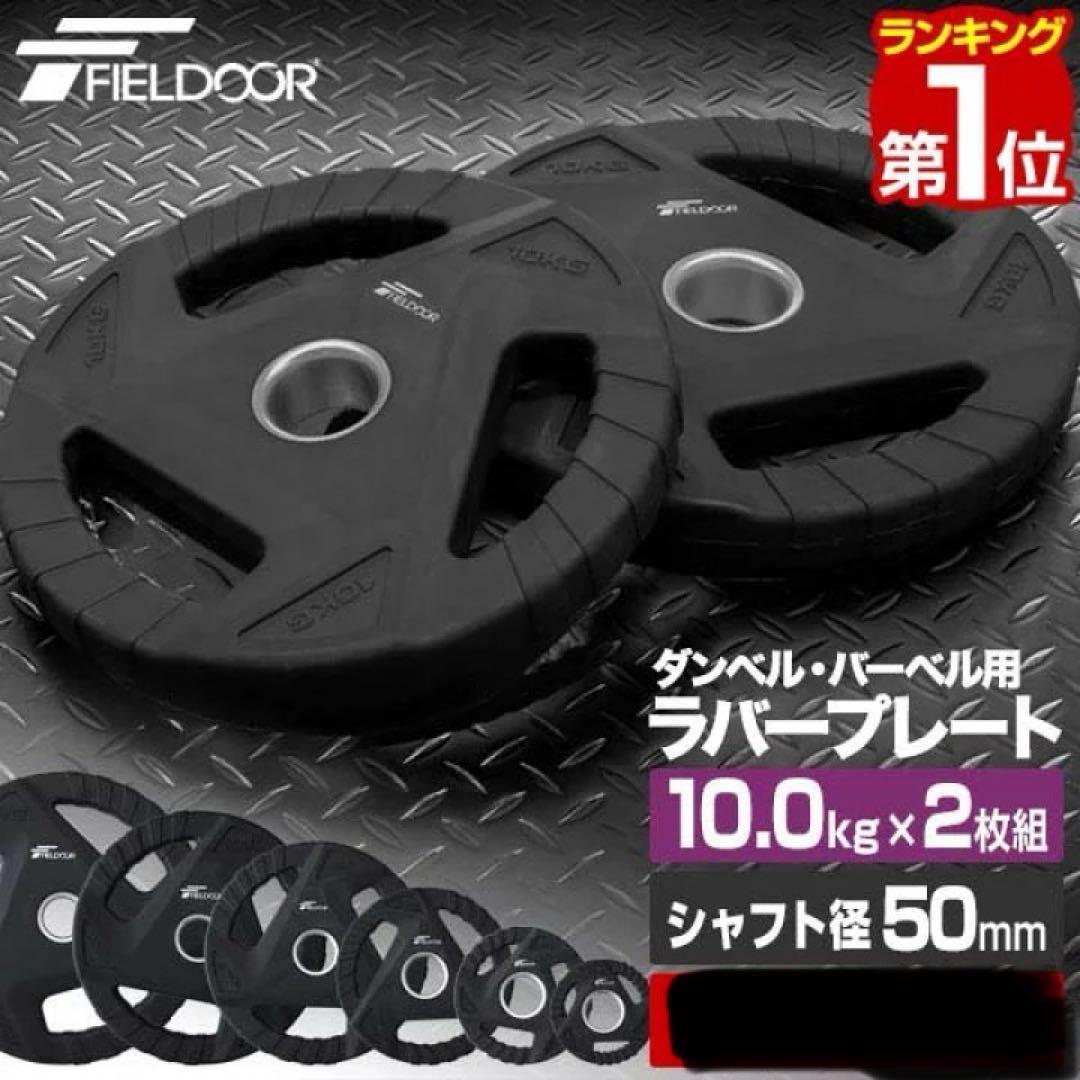 ダンベルプレート 10kg 2枚組 プレート fieldoor