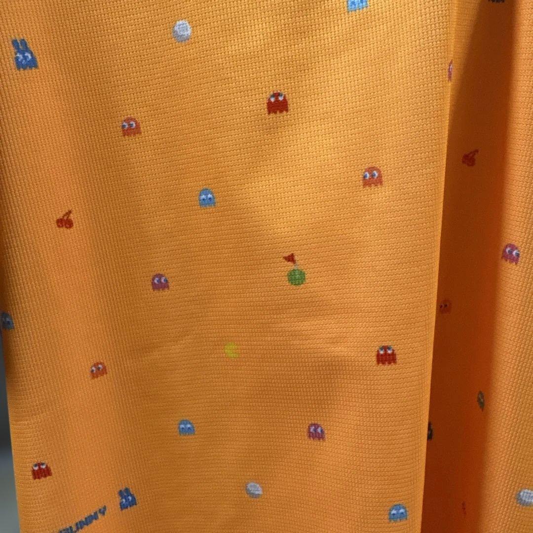 JACK BUNNY！！ バンダイ　pacmanコラボ オレンジ ポロシャツ