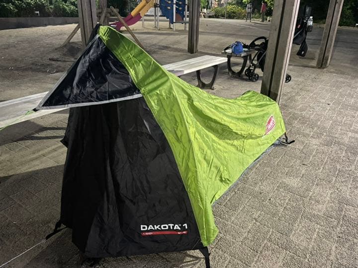 Coleman 1人用テント