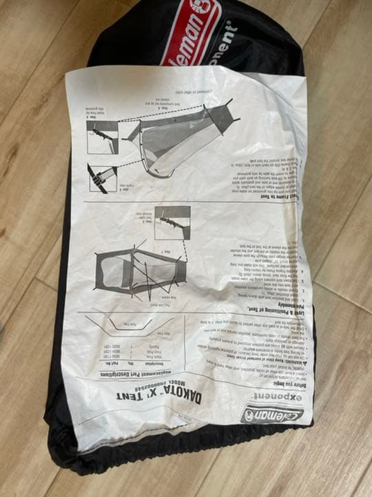 Coleman 1人用テント