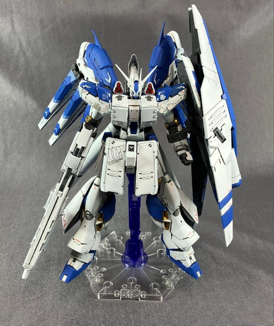 1/144 RG Hi-νガンダム 改造(改修)完成品 HWS追加 HGUC