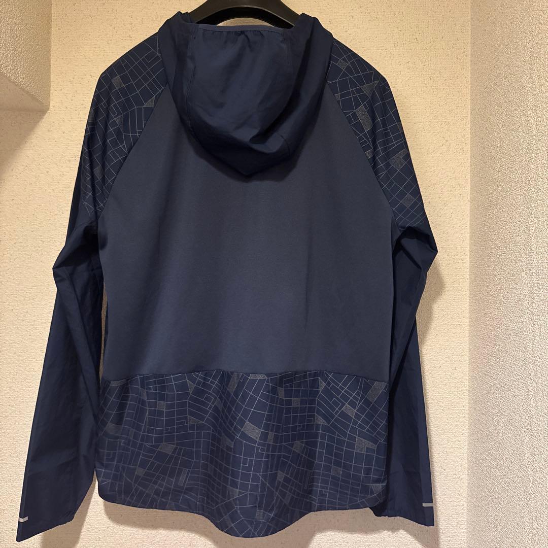 【廃盤品】NIKE ランディビジョン マイラー RUNJKT ネイビー　Mサイズ