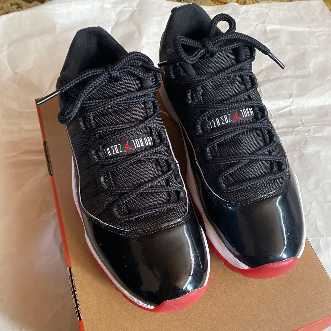 シューズ(男性用) NIKE Air Jordan 11 Retro Low \"Bred\" 2025
