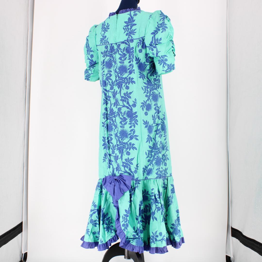 【フラダンス衣装】グリーン T&L MUUMUU FACTORY ワンピース