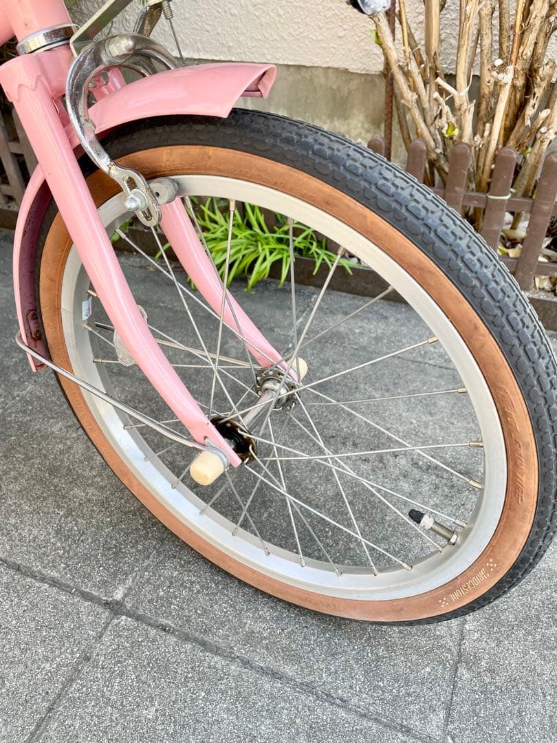 【引取限定】BRIDGESTONE ハッチ 18インチ ピンク