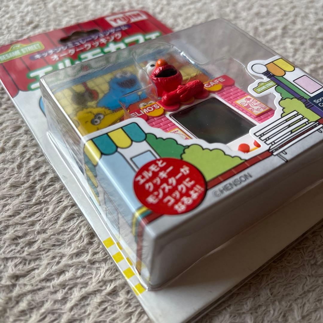 【希少】yujinセサミストリート エルモカフェ ゲーム クッキング 説明書付属
