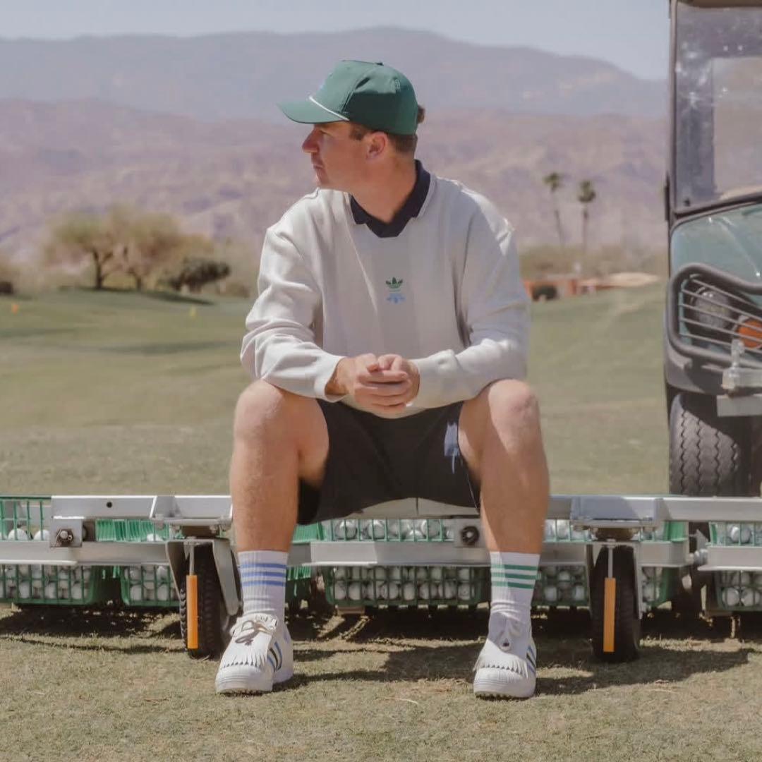 adidas ROLLING LINKS 長袖ニットポロ Lサイズ