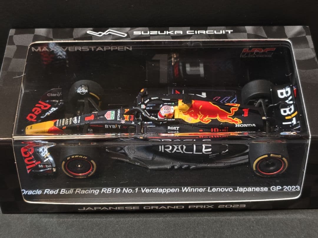RedBull RB19 フェルスタッペン スパーク 日本GP