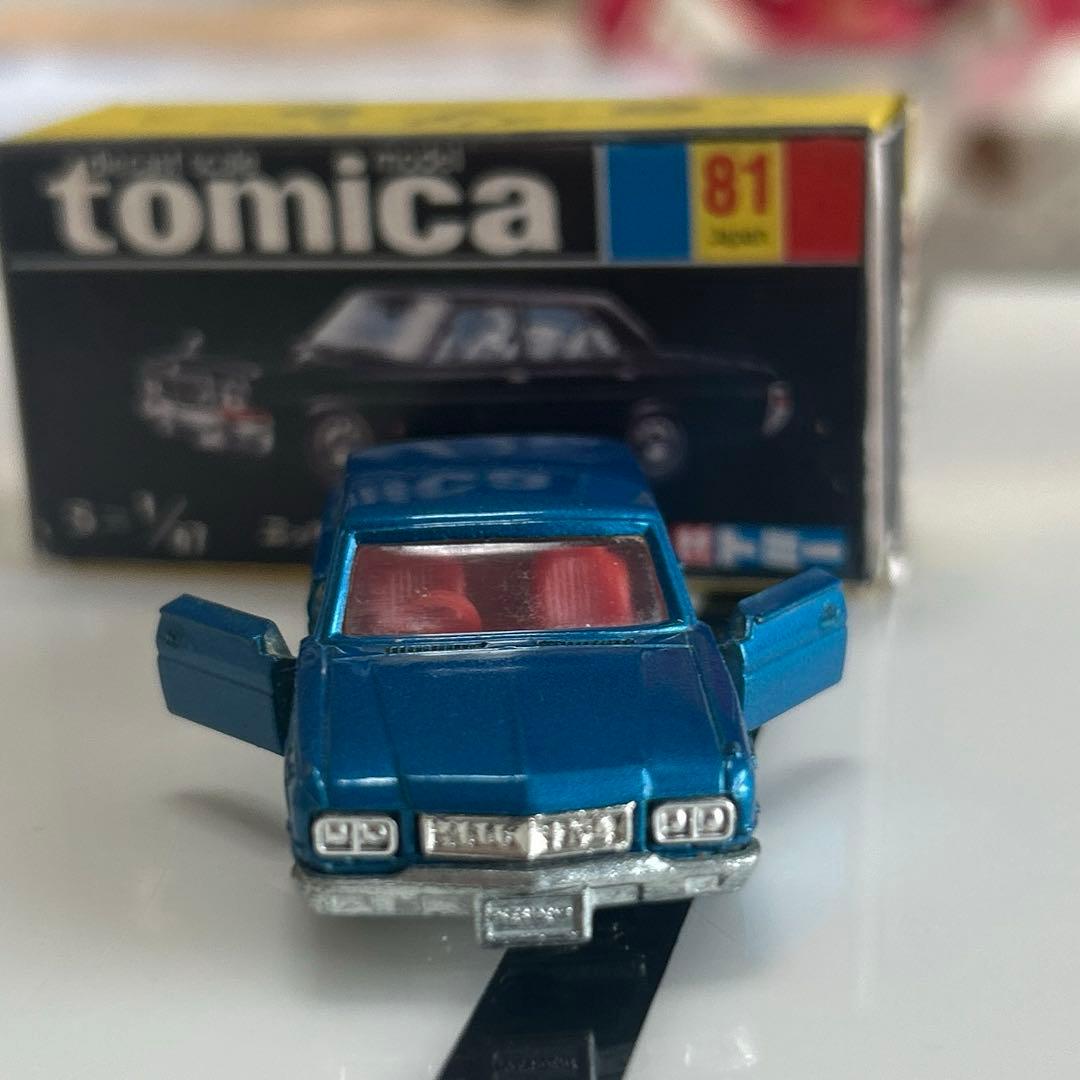 黒箱トミカNo.81 ニッサン　プレジデント　当時物　美車　貴重