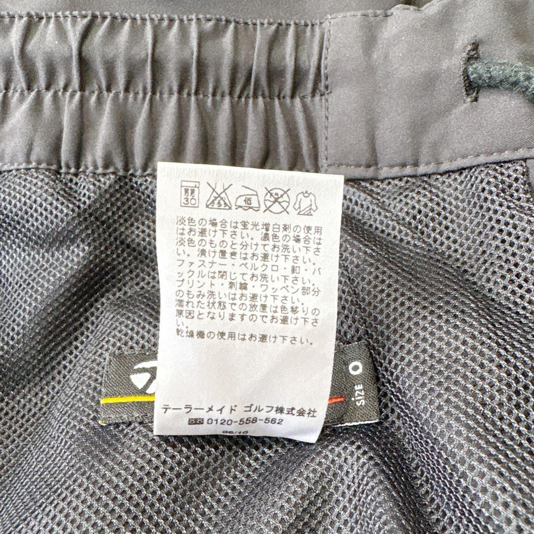 テーラーメイド ゴルフパンツ 黒 XL メッシュ ロゴ