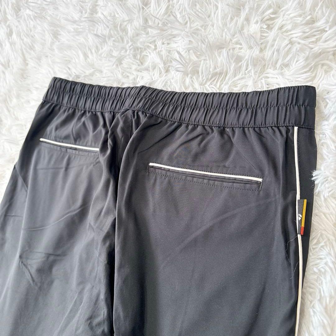 テーラーメイド ゴルフパンツ 黒 XL メッシュ ロゴ