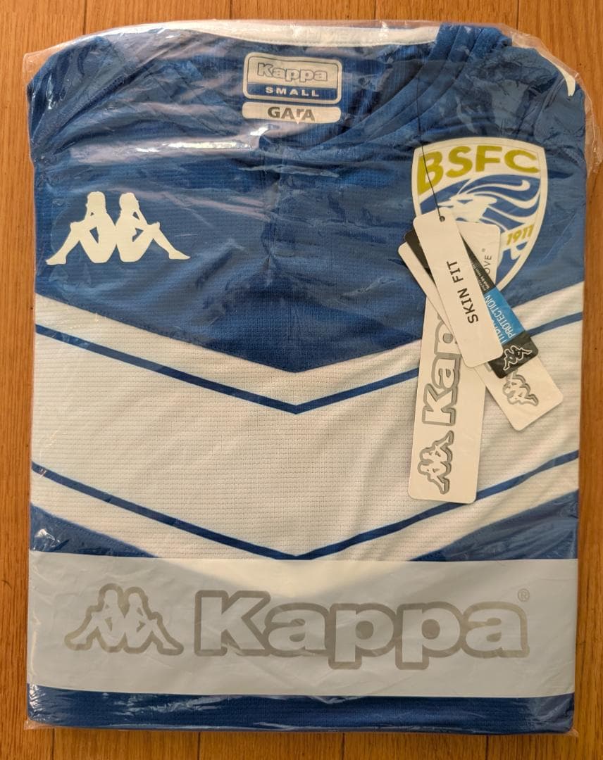 新品タグ付 選手支給 Brescia セリエB公式パッチ 日本サイズ M相当