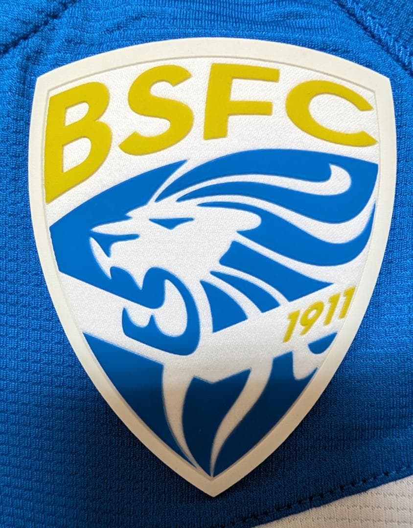 新品タグ付 選手支給 Brescia セリエB公式パッチ 日本サイズ M相当