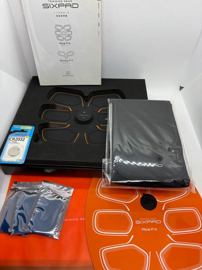 【美品】ジェル付 SIXPAD アブズフィット+ボディフィット