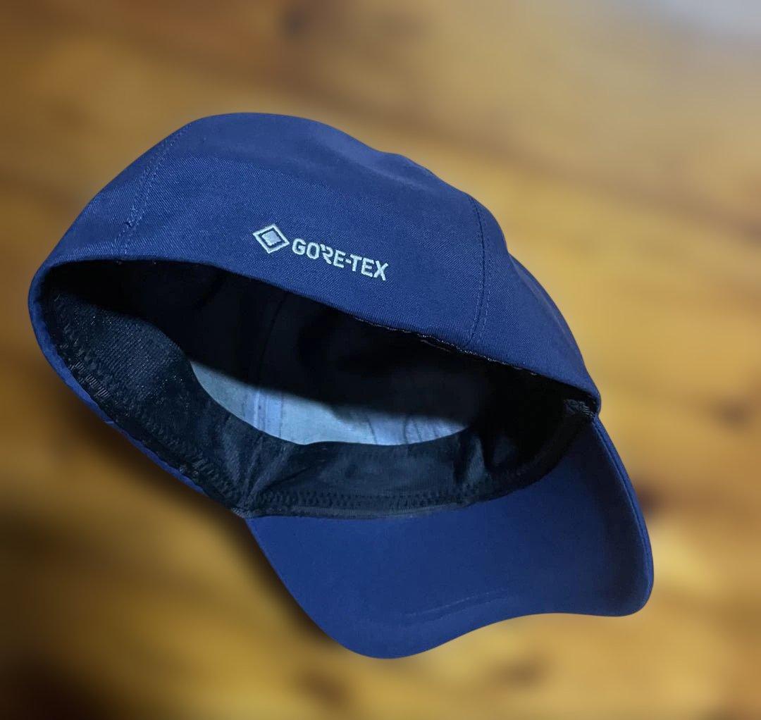 ノースフェイス　ゴアテックス　キャップ ブラック✖️ネイビー　セット売り　良品‼️