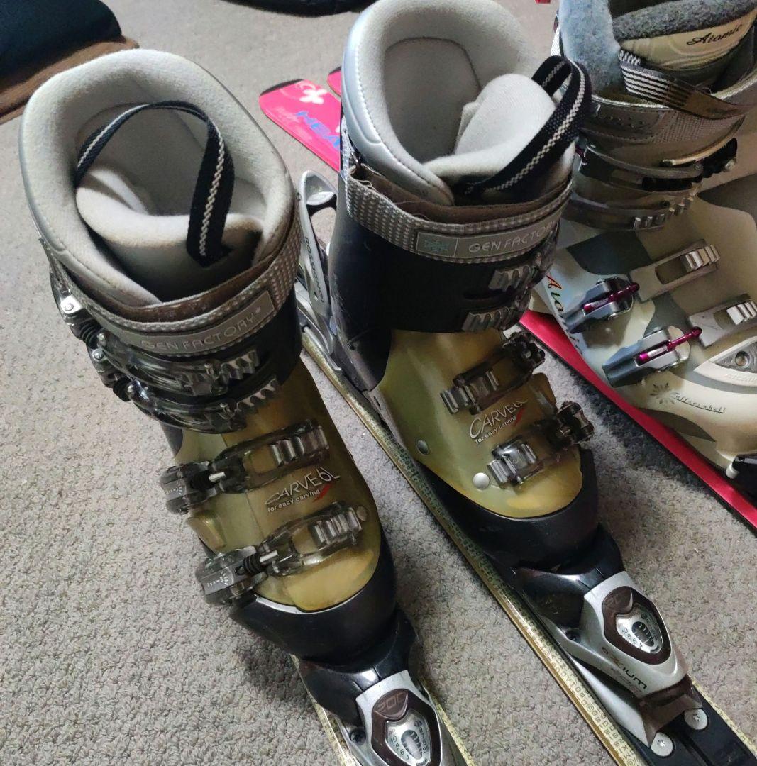 スキー板 2セット Salomon Atomic