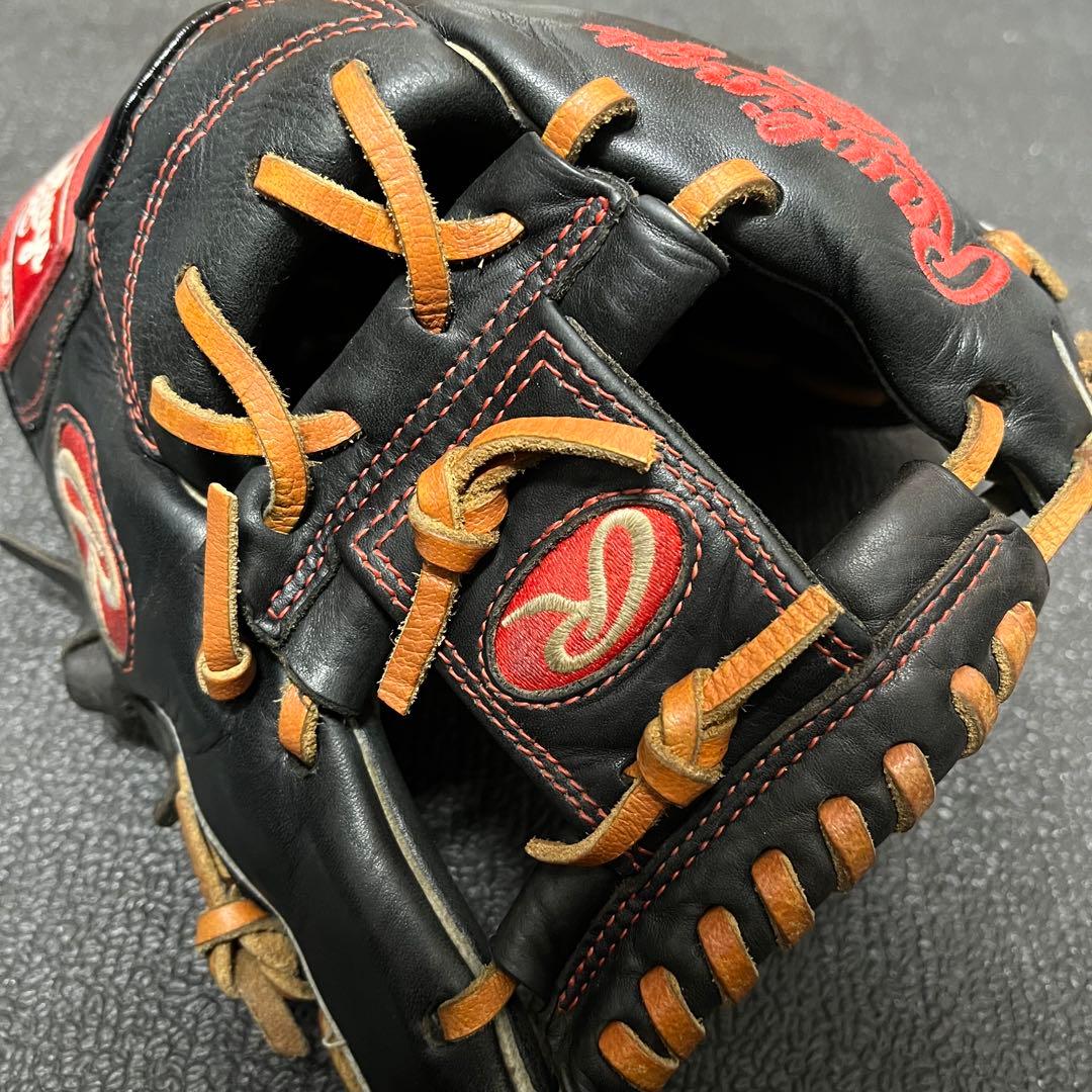 Rawlings 軟式 内野 野球 グローブ 小型な一般大人用 使用感有 132