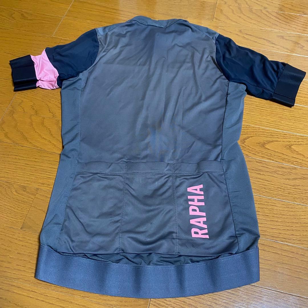 【3/25まで限定】訳あり Rapha レディースS サイクルジャージ グレー