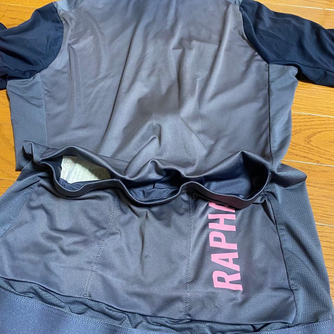 【3/25まで限定】訳あり Rapha レディースS サイクルジャージ グレー