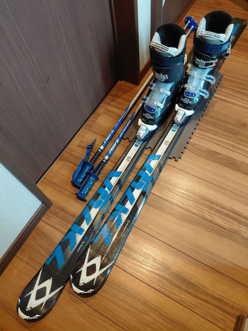 美品【ハイエンド】VOLKL/学生・メンズ用/スキーセット/メンテ・WAX済み✔