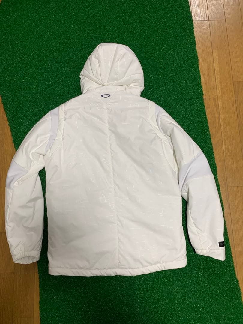 Oakley ゴルフ　フード付きジャケット ホワイト