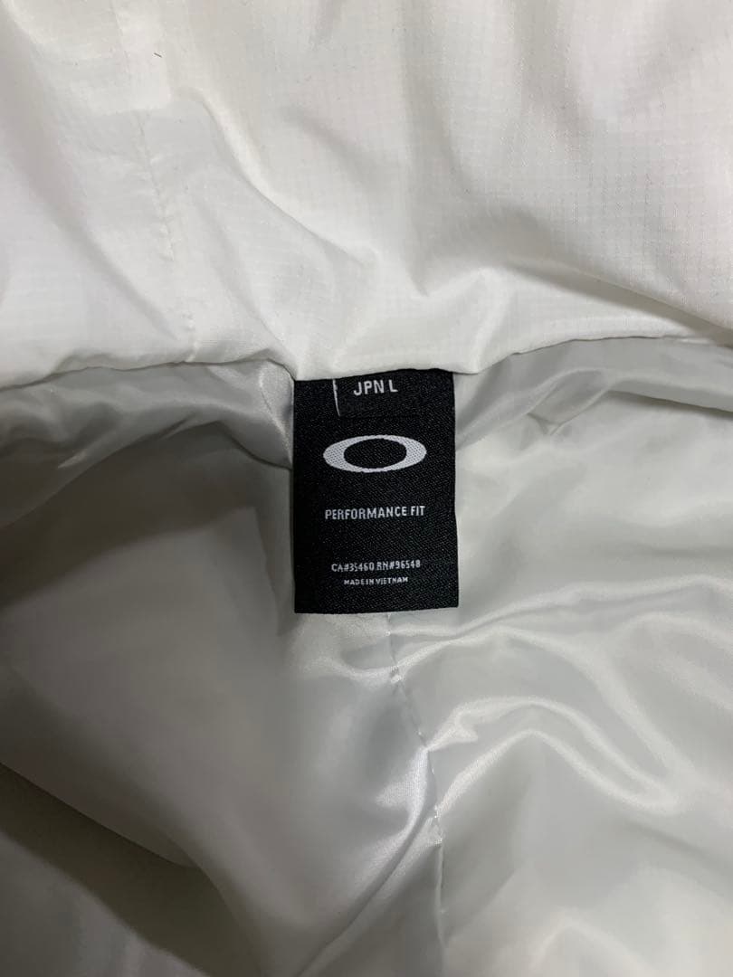 Oakley ゴルフ　フード付きジャケット ホワイト
