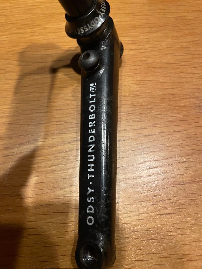 bmx クランク　アーム長165mm LHD（左ドライブ）