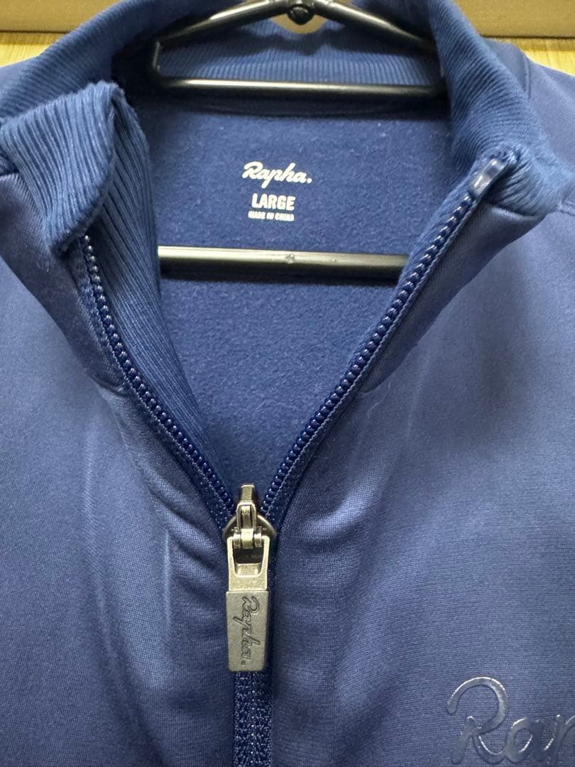 C*e様 Rapha サイクルジャージ ネイビー Lサイズ ウィンタージャケット