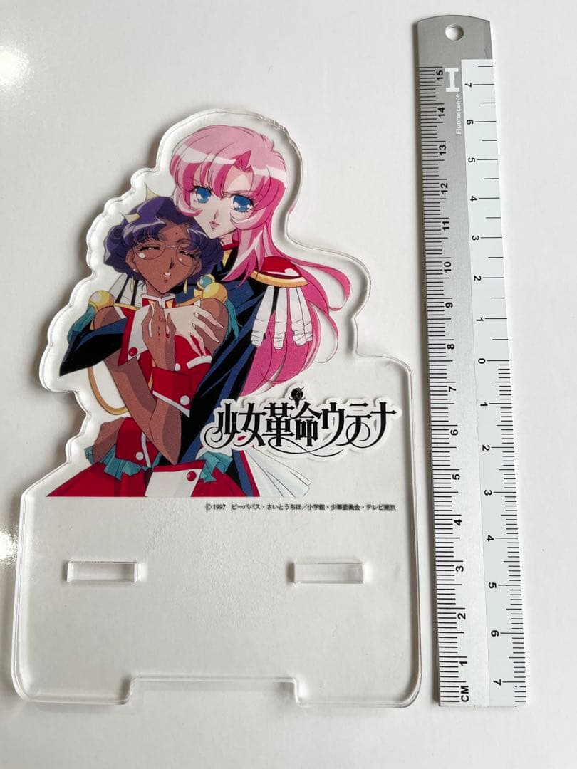 【少女革命ウテナ】ガチャガチャマスコット(奇譚クラブ)3個&アクリルスタンド
