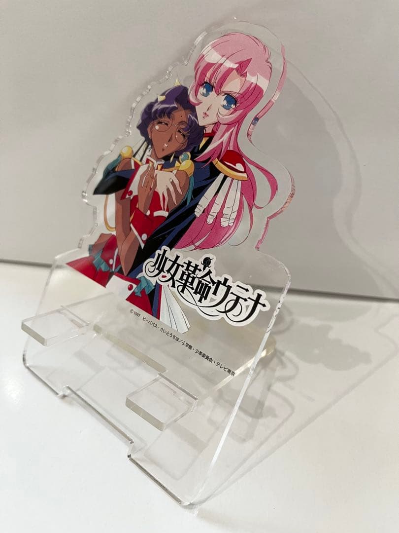 【少女革命ウテナ】ガチャガチャマスコット(奇譚クラブ)3個&アクリルスタンド