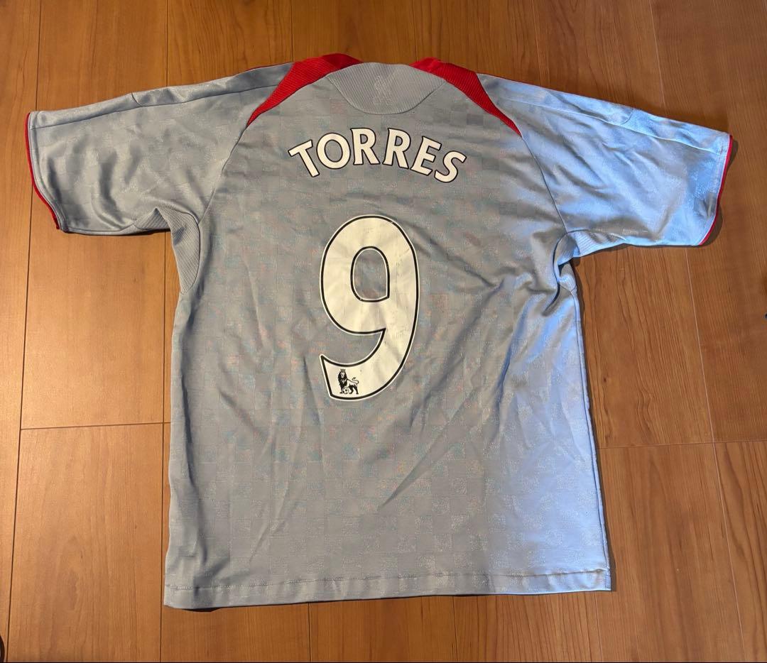 リヴァプール 2007-08 adidas フェルナンドトーレス 9 サッカー