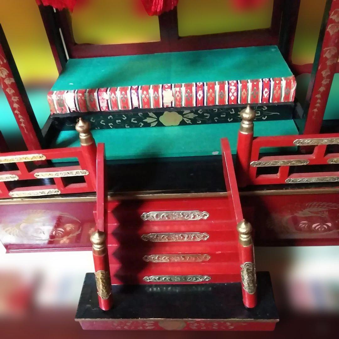 雛飾り　雛御殿　雛人形飾り