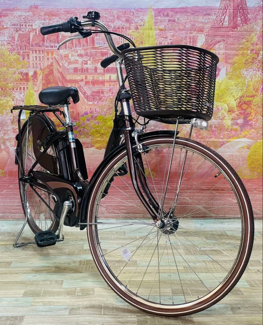 ZK3497 電動自転車 ヤマハ ママチャリタイプ 26インチ 送料無料