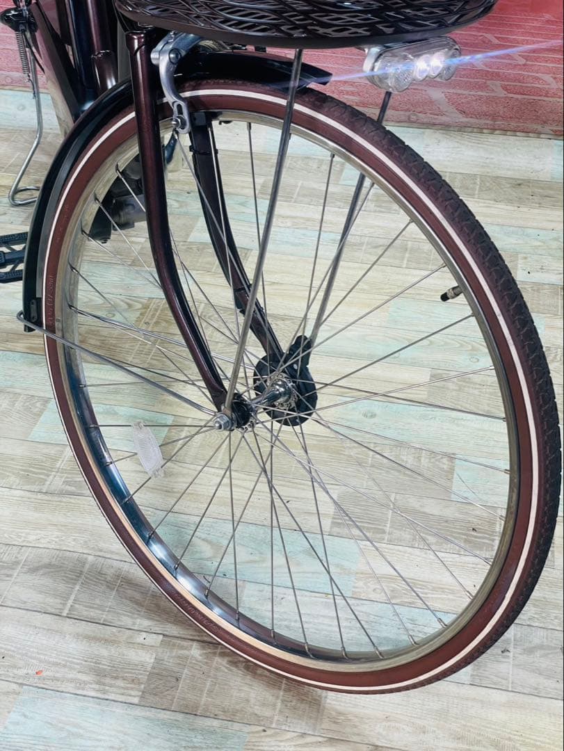 ZK3497 電動自転車 ヤマハ ママチャリタイプ 26インチ 送料無料