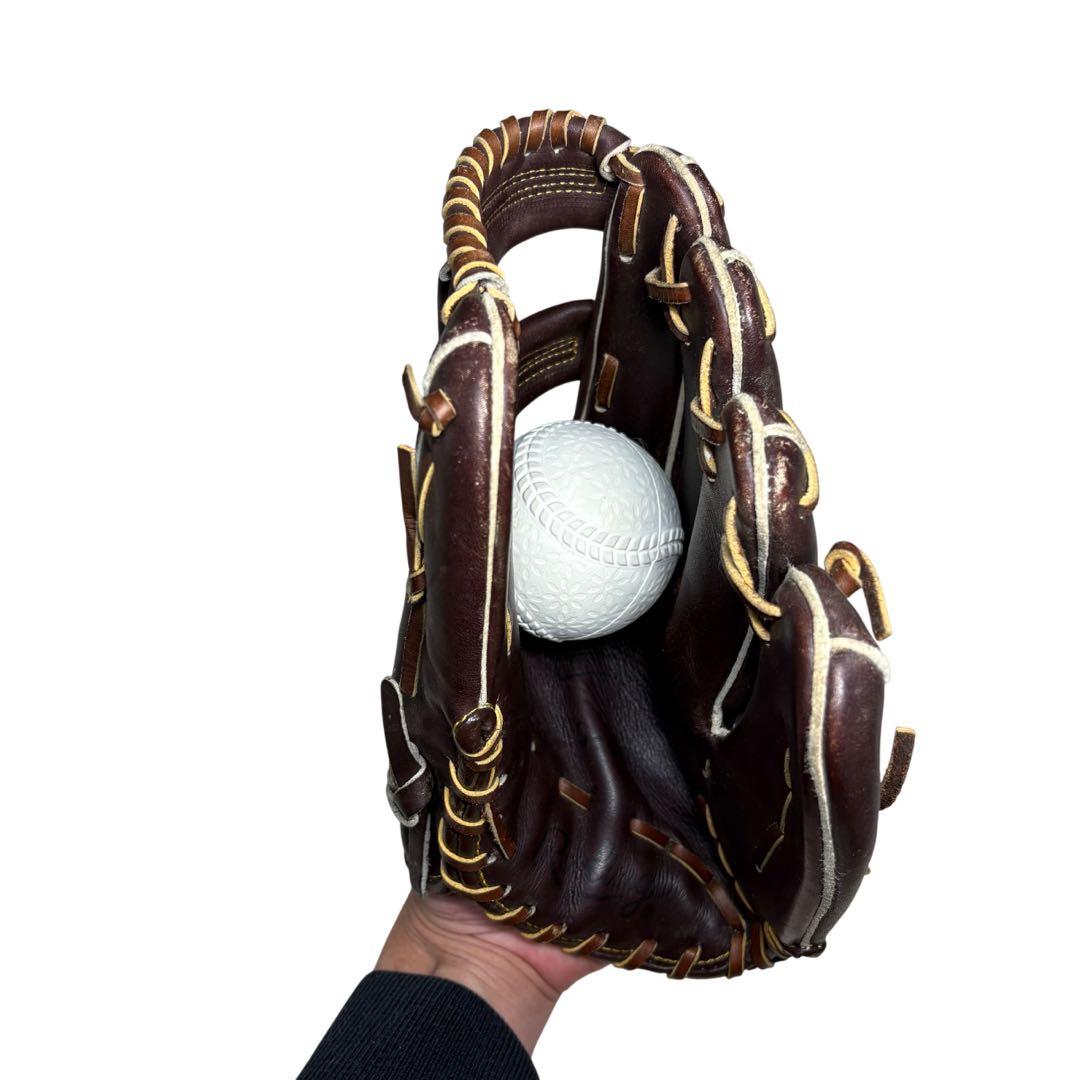 【美品】ローリングス 軟式グローブ 内野手用 即戦力 レザー 良型