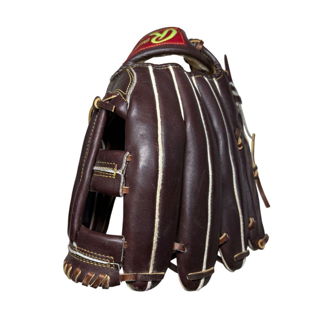 【美品】ローリングス 軟式グローブ 内野手用 即戦力 レザー 良型