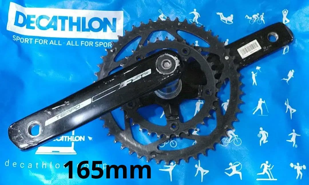 FSA TEMPO 165mm 50/34t クランクセット ボトムブラケット付