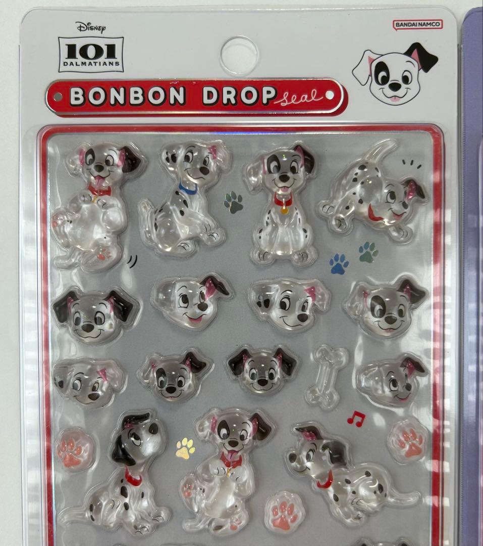 【正規品】１０１匹わんちゃん& ヤングオイスター　ボンボンドロップシール　第一弾
