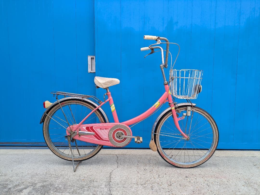 昭和 レトロ 自転車 ママチャリ ２２インチ 　名古屋配送OK