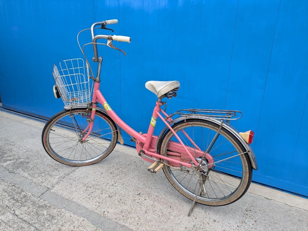 昭和 レトロ 自転車 ママチャリ ２２インチ 　名古屋配送OK