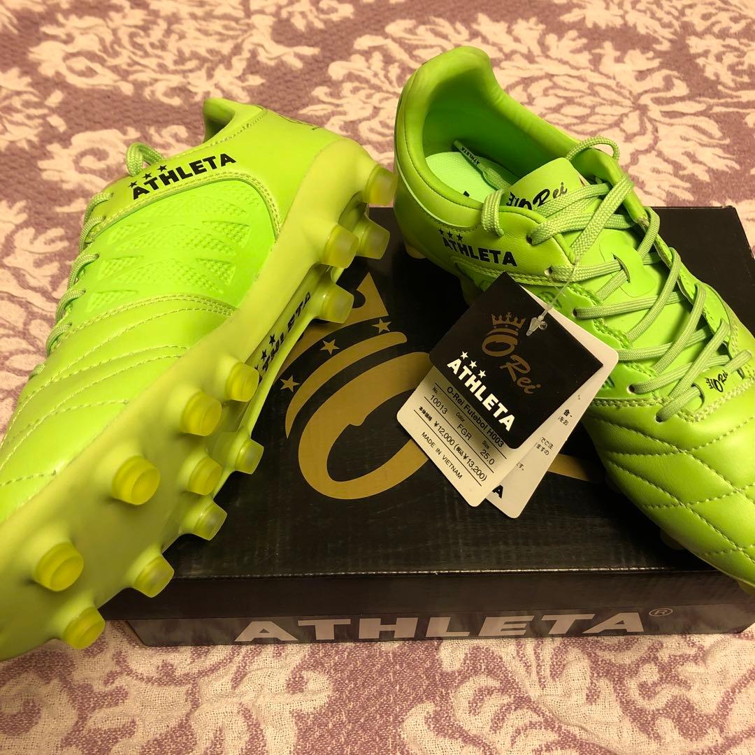 ラスト価格　ATHLETA アスレタ サッカー　スパイク　25.0