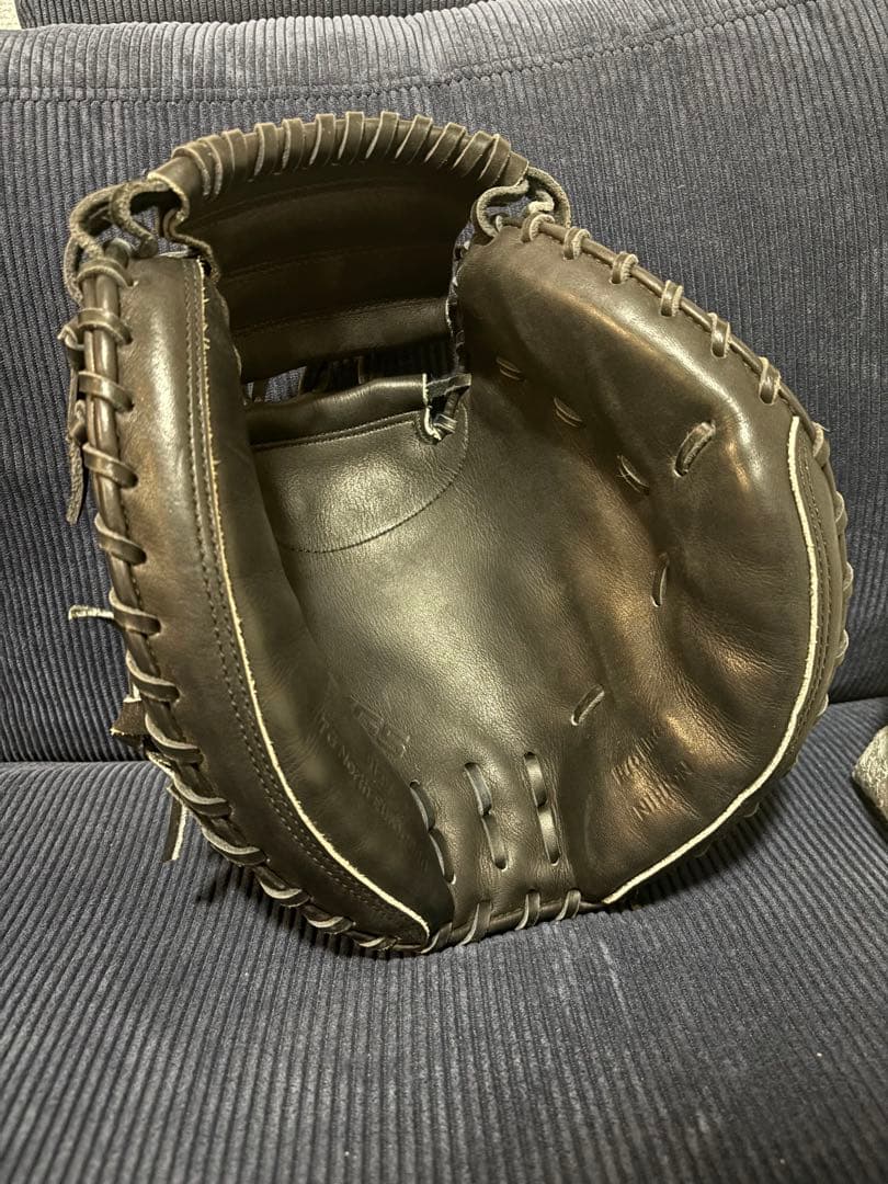 お盆限定値下げ　YGS 黒 硬式キャッチャーミット　912V